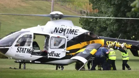 A group of law enforcement personnel wounded in the state of Pennsylvania, three of whom in grave condition